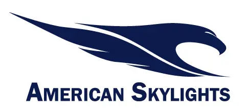 American Skylights blue logo